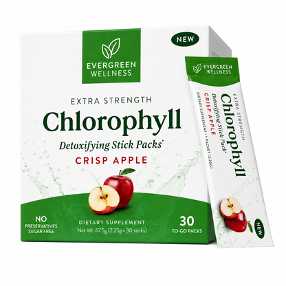 Chlorophyll Stick Packs for Gut Health