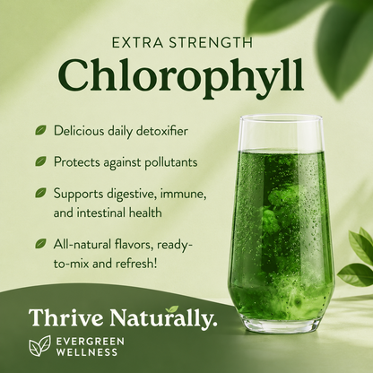 Chlorophyll Stick Packs for Gut Health